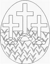 Easter Coloring Pages Religious Print sketch template