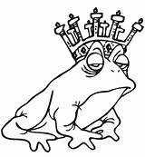Frog Rana Frogs Disegno Animali sketch template