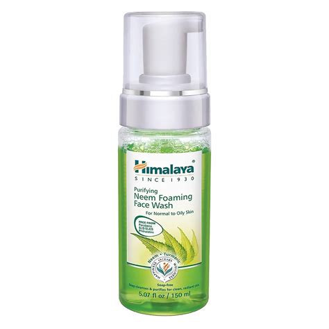 buy himalaya purifying neem foaming face wash ml  shop  carrefour uae