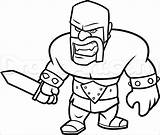 Clans Barbarian Clanes Choque Hog Coloringbay Bárbaro Personajes Amigas Step Dragoart sketch template