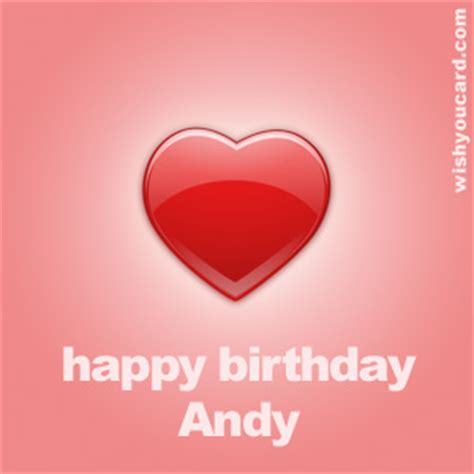 happy birthday andy   cards