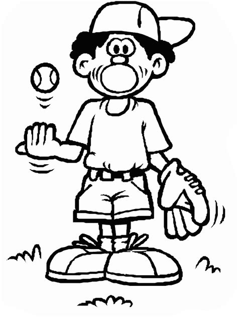 baseball coloring pages  coloring kids