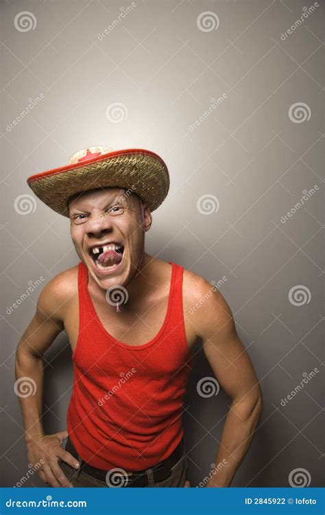 funny male portrait stock photo image  adult indoors