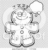 Gingerbread Dreaming Outlined Cory Thoman sketch template