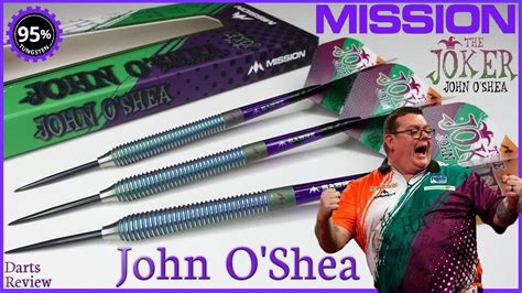 mission john oshea darts review  joker youtube