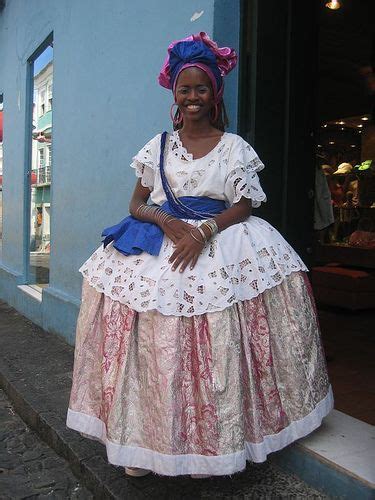 Brazilian Woman In Traditional Dress Brazil Traditional Dress Brazil