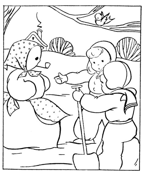 winter season coloring pages  kids  printables