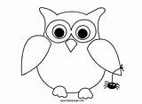 Owl Halloween Gufo Da Colorare Disegno Disegni Di Sagome Gufetto Bambini Gufi Templates Coloring Bacheca Scegli Una sketch template