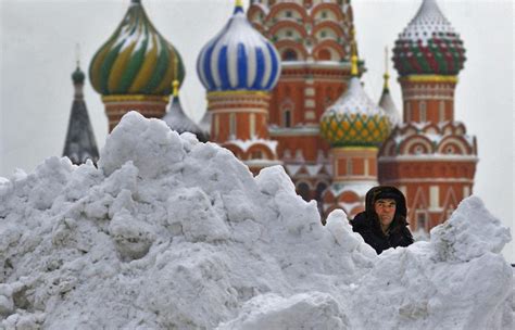 moscows winter  snowiest  record