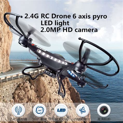 ghz rc drone  hd camera remote control rc quadcopter  axis pyro fall rc helicopter led