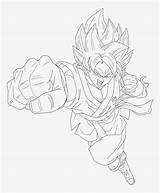 Goku Kaioken Saiyan Ssb Ssgss Seekpng Ssjb X10 sketch template