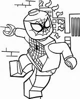 Spiderman Coloringonly Superhero sketch template