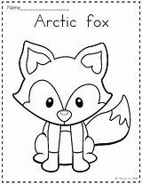Coloring Arctic Animals Pages Preschool Kids Ratings Template sketch template