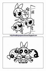 Coloring Pages Powerpuff Girls Printable sketch template