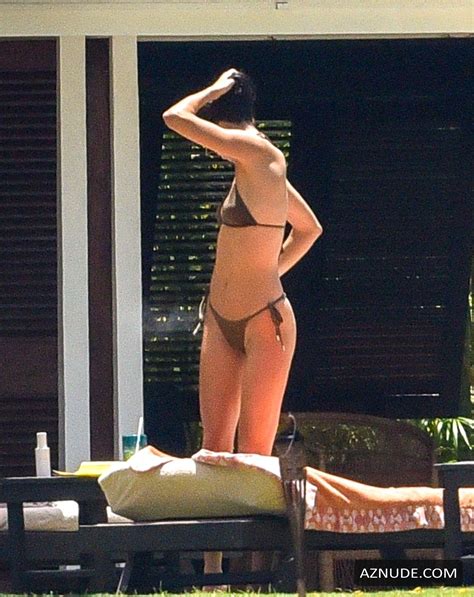 kendall jenner and hailey bieber get cozy in bikinis and relax on pool