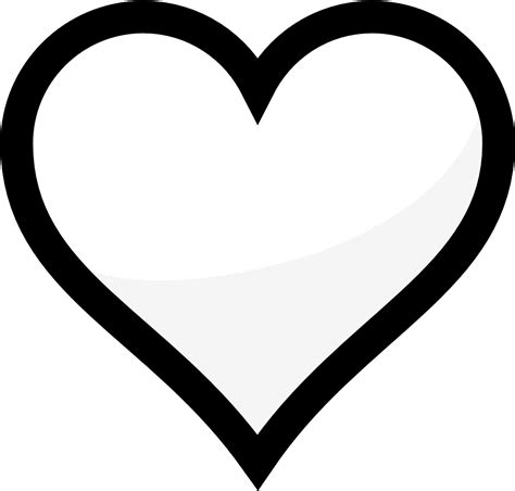 heartclipart emoji heart coloring page png  full size