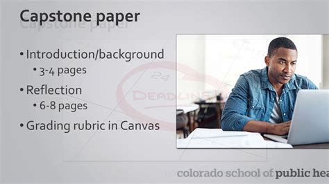 write  capstone paper youtube
