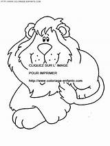 Coloring Lions Pages Book Kids sketch template
