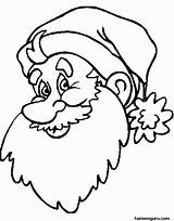 Coloring Christmas Print Santa Face Printable Pages Kids Claus Faces Whale Cliparts Drawing Sheet Killer Outline Drawings Big Sheets Adults sketch template
