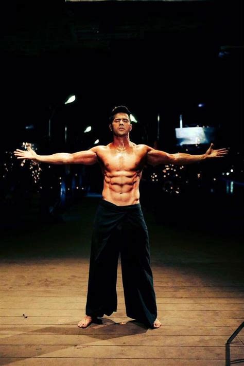 Shirtless Bollywood Men Varun Dhawan Poses In His Underwear For His