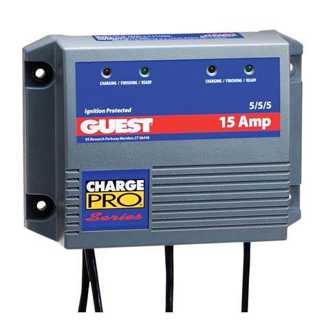 guest  marine battery maintainercharger  volt  amps single