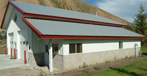 steel metal building roof pitch options
