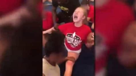 Disturbing Video Shows High School Cheerleaders Screaming While Being