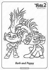 Trolls Coloring Poppy Barb Printable Pdf Pages King Trollex Coloringoo Her Disney Rock Choose Board sketch template