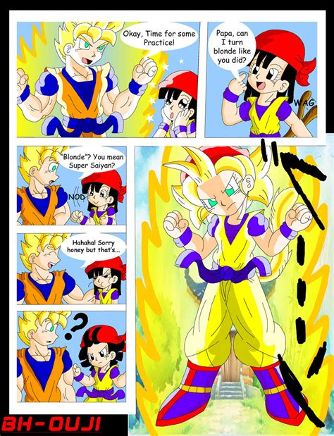 Future Pan And Gohan Comic For Bh Ouji By Kruzer On Deviantart