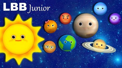 solar system song original songs  lbb junior youtube