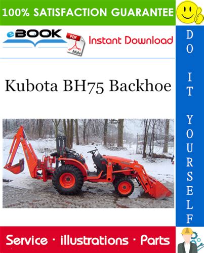 kubota bh backhoe parts manual