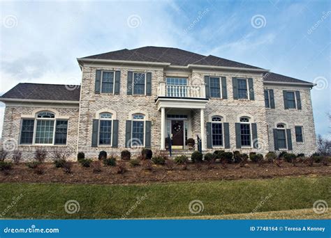 large virginia home stock photo image  household modern