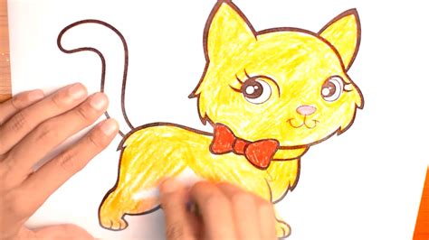 cat coloring book  kids preschool activities  ideas  prek