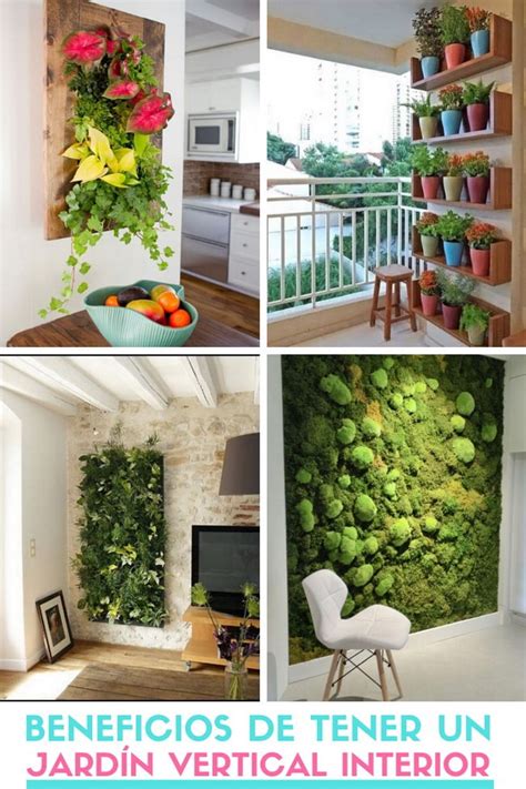 Beneficios De Tener Un Un Jardín Vertical Interior O Muro Verde