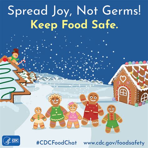 spread joy  germs  food safe