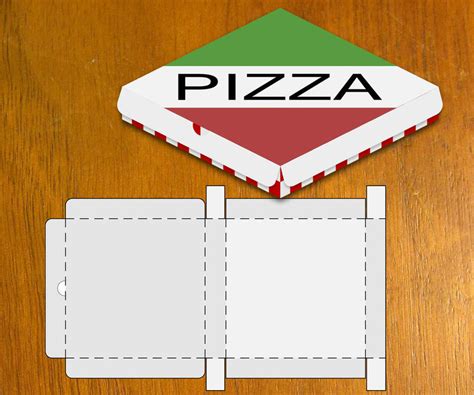 pizza box template