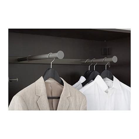 komplement retractable clothes rail dark gray  cm
