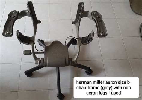 herman miller aeron spare parts furniture home living furniture chairs  carousell