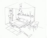 Bedroom Coloring Interior Girls Architecture Pages Girl Buildings Teenage Awesome Size Large Printable Cool Clip Coloringhome Coloringbay Popular 832px 28kb sketch template