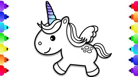 ideas  baby unicorn coloring pages home family style