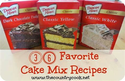 cake mix recipes desserts pinterest
