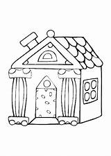 House Coloring Pages Large sketch template