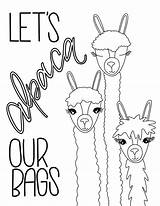 Coloring Alpaca Pages Print Color Ipad Printable Doesn Who Alpacas Popular Choose Board Template Easy sketch template