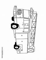 Coloring Pages Truck Tow Trucks Library Clipart Pratapgad Fort sketch template