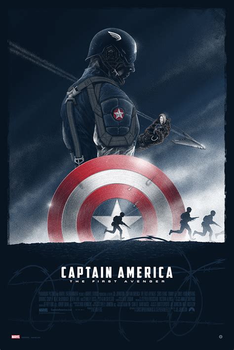Inside The Rock Poster Frame Blog Marko Manev Captain America The
