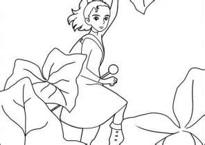 arrietty coloring pages coloringfreecom
