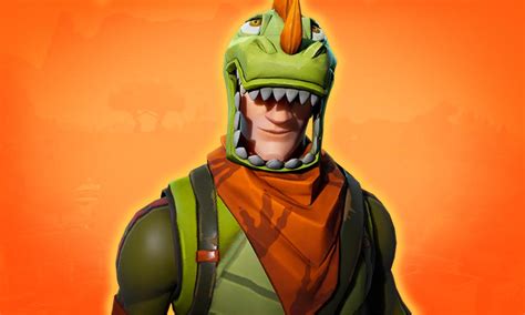 rex fortnite skin green dinosaur outfit