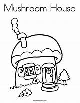 Coloring House Fairy Pages Mushroom Cottage Kids Tree Drawing Colouring Houses Print Color Printable Template Sweet Sheets Noodle Login Twisty sketch template