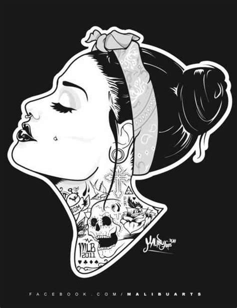 Pin By Paige On Ink Rockabilly Art Chicano Art