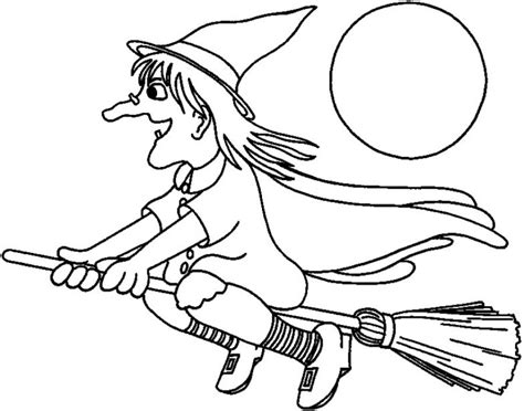 easy printable witch coloring pages  children ptyqx